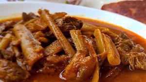 طرز تهیه خورشت کنگر قرمز