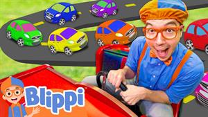 کارتون بلیپی - ماجراجویی خودرو با Blippi 