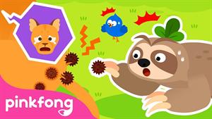 pinkfong baby shark - بیبی شارک - بازدید تنبل از خانه