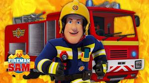 کارتون سام آتش نشان - لحظات نجات ماشین آتش نشانی 