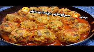 طرز تهیه دلمه بادمجان عربی