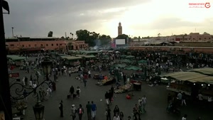 میدان جامع الفنا قلب تپنده شهر مراکش