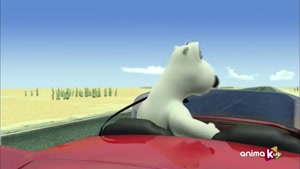 کارتون ختده دار برنارد خرسه  با داستان ماشین سواری