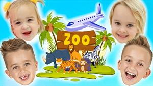 پسر و نیکی - سفرهای خانوادگی به باغ وحش و پارک برای بچه ها