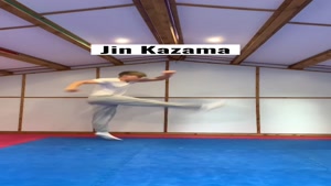 اجرای حرکات جین کازاما و کازویا از تیکن در واقعیت