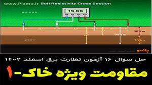 اندازه‌گیری مقاومت ویژه خاک به روش اشلوم برگر