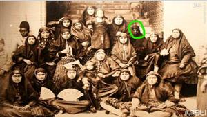 عکس طنز تمولین خواهر چنگیز مغل در حرمسرای قاجار