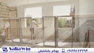 تولید و نصب درب و پنجره دو جداره UPVC در ساتیاوین 0912487329