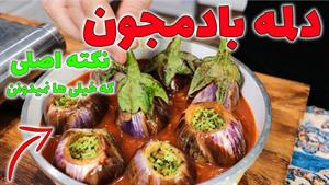 طرز تهیه دلمه بادمجان