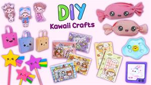 10 لوازم مدرسه Kawaii DIY