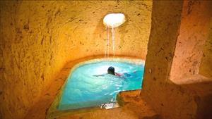 خانه تونل زیرزمینی ا استخرهای شنا در تابستان امسال