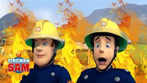 کارتون سام آتش نشان - شعله ها در حال افزایش هستند