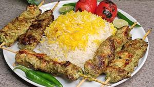 طرز تهیه جوجه کباب سبز تابه ای