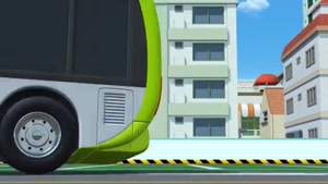کارتون زیبای اتوبوس آبی بنام تایو باداستان خوشحالی از ملاقات