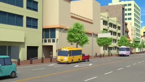 کارتون زیبای اتوبوس آبی بنام تایو باداستان حرف گوش ندادن