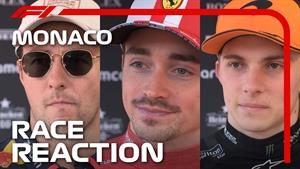 واکنش رانندگان پس از مسابقه - جایزه بزرگ موناکو 2024