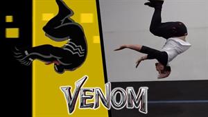 پارکور - شیرین کاری های Venom در زندگی واقعی 