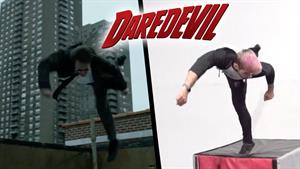 پارکور - شیرین کاری از Daredevil در زندگی واقعی 