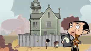 کارتون مستر بین - آقای بین وارد یک خانه خالی از سکنه می شود!