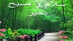 کلیپ صبح بخیر پر انرژی / انرژی مثبت