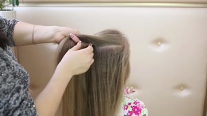آموزش بافت موی دخترانه زیبا 