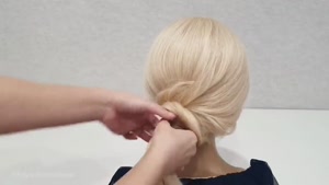 آموزش 20 مدل شینیون موی ساده و زیبا و کاربردی