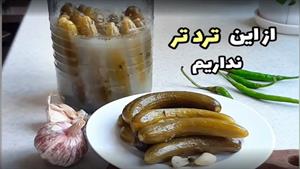 طرز تهیه خیار شور با ماندگاری بالا