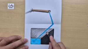 طراحی سه بعدی آسان روی کاغذ برای مبتدیان. نحوه ترسیم سه بعدی