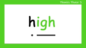 Igh sound phonics