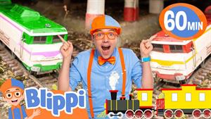 کارتون بلیپی - ماجراجویی قطار بزرگ Blippi