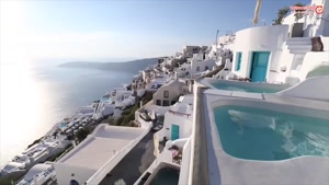 هتل لاکچری در جزیره ای در یونان