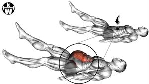 میخواهید شکم شش پک را به سرعت بسازید، این عمل را تکرار کنید