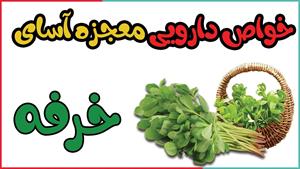 خواص خرفه ام اس و دیابت تا بارداری + معجزه فواید سبزی خرفه