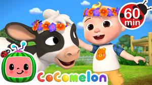کارتون کوکوملون - آهنگ حیوانات مزرعه بچه!