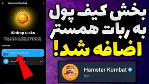 آموزش متصل کردن کیف پول به ربات همستر / آموزش برداشت و فروش 