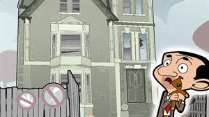 کارتون مستر بین -  یک خانه خالی از سکنه