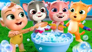 انیمیشن Lalafun - آهنگ سه بچه گربه کوچولو