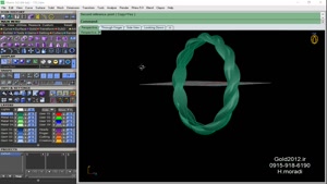 آموزش رایگان طراحی طلا جواهرات-نرم افزار ماتریکس 9
