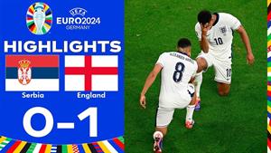 یورو2024 - خلاصه بازی صربستان و انگلیس 