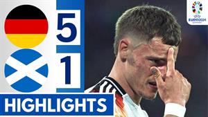 یورو2024 - خلاصه بازی آلمان مقابل اسکاتلند 