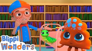 کارتون بلیپی - در کتابخانه Blippi