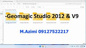 نرم افزار Geomagic Studio 2012 & V9 بهترین ورژن جئومجیک استو