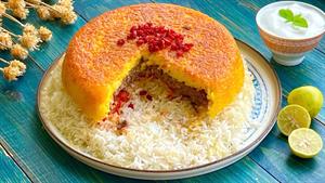 طرز تهیه ته چین کباب تابه ای بی نظیر