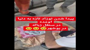 حوادث: کشف نوزاد تازه متولد شده در کیسه زباله در بوشهر