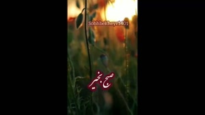 کلیپ سلام صبح بخیر/ کلیپ صبح زیباتون بخیر / صبح بخیر