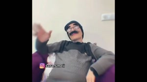 کلیپ طنز سارا سمایی - تصادف با ماشین بابا
