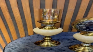 شمعدان نسکافه ای جفتی کد: ۶۰۹۰ ساعت رومیزی نسکافه ای کد: ۶۰۹