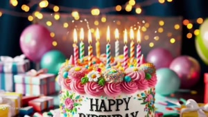 کلیپ تولد 30 مهر ماهی / شادترین کلیپ تبریک تولد