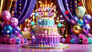 کلیپ تولد 30 مهر ماهی / کلیپ شاد تبریک تولد