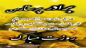 دانلود کلیپ روز پرستار / کلیپ تبریک روز پرستار به برادر